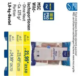 METRO MSC Wild-Lachspportionen Angebot