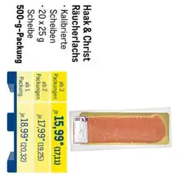 METRO Haak & Christ Räucherlachs Angebot