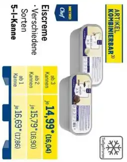 METRO METRO Chef Eiscreme Angebot