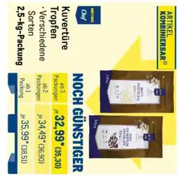 METRO Kuvertüre Tropfen Angebot