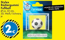 TEDi Stylex Radiergummi Fußball Angebot