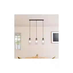 Netto Marken-Discount HOME DELUXE Große Tischlampe aus Glas YUKI - Transparent Angebot