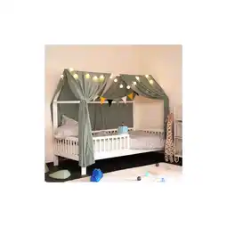 Netto Marken-Discount HOME DELUXE Kinderbett STERNENLAND – 90 x 200 cm Weiß Angebot