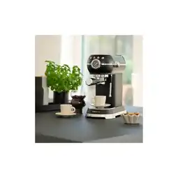 Netto Marken-Discount HOME DELUXE Espresso Siebträgermaschine EXQUISITE - Matt Schwarz Angebot
