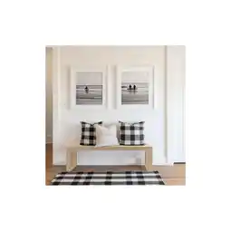 Netto Marken-Discount HOME DELUXE Sitzbank aus Holz LORA Natur - 110 cm Angebot