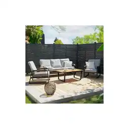 Netto Marken-Discount HOME DELUXE Gartenlounge Aluminium MARABA - Für 5 Personen Angebot