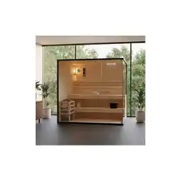Netto Marken-Discount HOME DELUXE Traditionelle Sauna SHADOW XL - 200 x 150 cm für 5 Personen Angebot