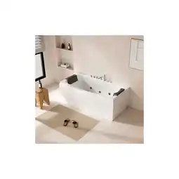 Netto Marken-Discount HOME DELUXE Whirlpool Badewanne NOOR 173 x 80 cm Angebot