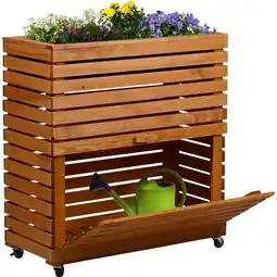 Netto Marken-Discount dobar Hochbeet Rolla Gr. L, Braun Angebot