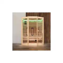 Netto Marken-Discount HOME DELUXE Infrarotkabine REDSUN DELUXE XL - 155 x 120 cm für 3 Personen Angebot