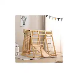 Netto Marken-Discount HOME DELUXE Klettergerüst Indoor inkl. Rutsche, Schaukel und Kletterwand LIO Angebot