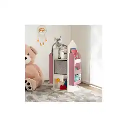 Netto Marken-Discount HOME DELUXE Kinderregal drehbar JUNA - 60 x 60 cm Pink Angebot