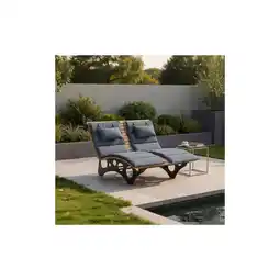 Netto Marken-Discount HOME DELUXE Wellenholzliege/Waldsofa inkl. 2x Auflage TAIGA Angebot