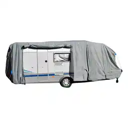 Netto Marken-Discount GreenYard Wohnwagen Abdeckplane mit Reflektoren Größe XXL 730 x 250 x 220 cm Angebot