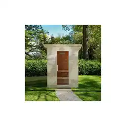 Netto Marken-Discount HOME DELUXE Saunahaus Outdoor TALO M - 191 x 157 cm für 2 Personen Angebot