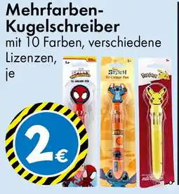 TEDi Mehrfarben Kugelschreiber Angebot