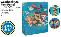 TEDi Geschenktüte Paw Patrol Angebot
