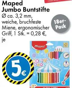 TEDi Maped Jumbo Buntstifte Angebot