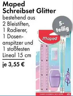 TEDi Maped Schreibset Glitter Angebot