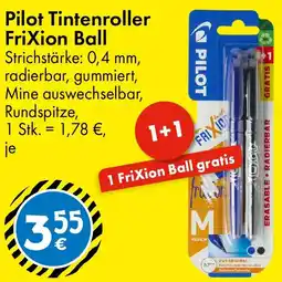 TEDi Pilot Tintenroller Frixion Ball Angebot