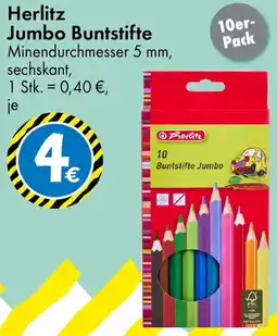 TEDi Herlitz Jumbo Buntstifte Angebot
