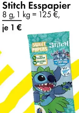 TEDi Stitch Esspapier Angebot