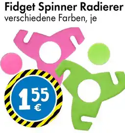 TEDi Fidget Spinner Radierer Angebot
