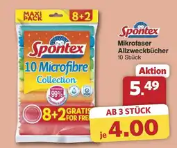 Famila Nord West Spontex Mikrofaser Allzwecktücher Angebot