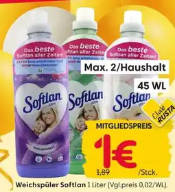 Rusta Weichspüler Softlan Angebot