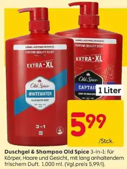 Rusta Duschgel & Shampoo Old Spice 3-in-1 Angebot