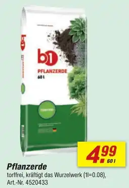 toom Baumarkt b1 Pflanzerde Angebot