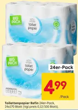 Rusta Toilettenpapier Refin Angebot