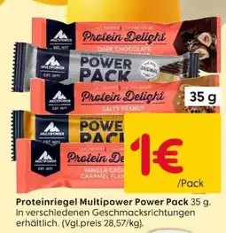 Rusta Proteinriegel Multipower Power Pack Angebot