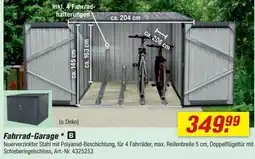 toom Baumarkt Fahrrad-Garage * B Angebot