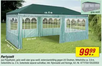 toom Baumarkt Partyzelt Angebot