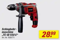toom Baumarkt Einhell Schlagbohrmaschine Angebot