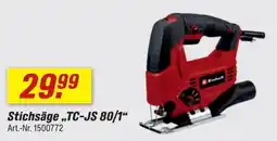 toom Baumarkt Stichsäge TC-JS 80/1 Einhell Angebot
