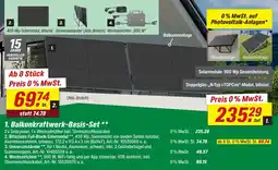 toom Baumarkt Balkonkraftwerk-Basis-Set Angebot