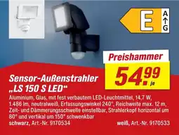 toom Baumarkt Sensor-Außenstrahler "LS 150 S LED" Angebot