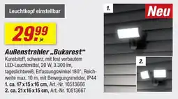 toom Baumarkt Außenstrahler "Bukarest" Angebot