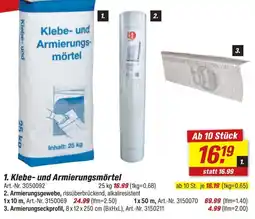 toom Baumarkt Klebe- und Armierungs-mörtel Angebot