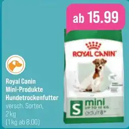 toom Baumarkt Royal Canin Mini-Produkte Hundetrockenfutter Angebot