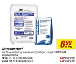 toom Baumarkt Asbit Salz-Tabletten Angebot