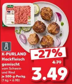 Kaufland K-PURLAND Hackfleisch gemischt Angebot