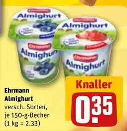Sonderpreis Baumarkt Ehrmann Almighurt Angebot