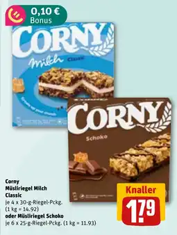 Sonderpreis Baumarkt Corny Müsliriegel Schoko Angebot