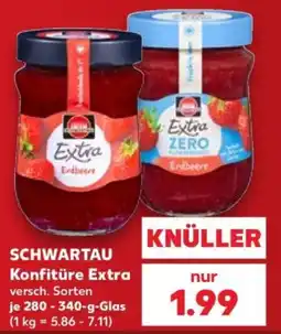Kaufland SCHWARTAU Konfitüre Extra Angebot
