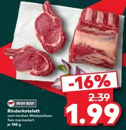 Kaufland IRISH BEEF Rinderkotelett Angebot