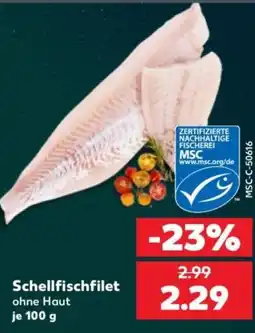 Kaufland Schellfischfilet ohne Haut Angebot