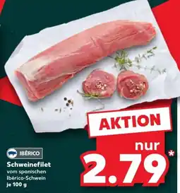 Kaufland IBÉRICO Schweinefilet Angebot